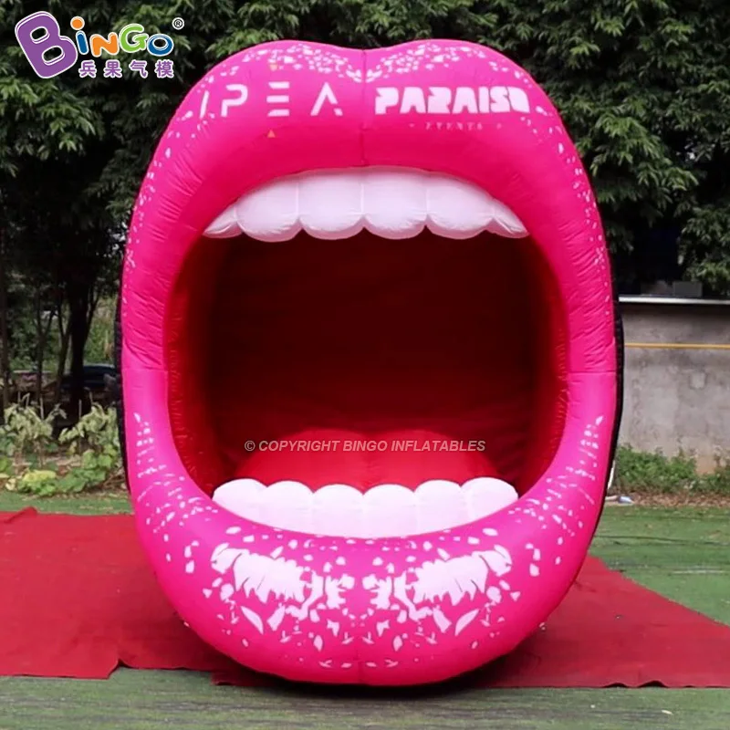 Inflatable Toys 9.8Ft Inflatable Printing Mouth Balloon Toys Valentine Day Gift For Advertising Decoration-Toys