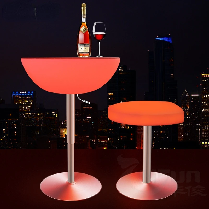 16 colors change by remote modern party led cocktail tables