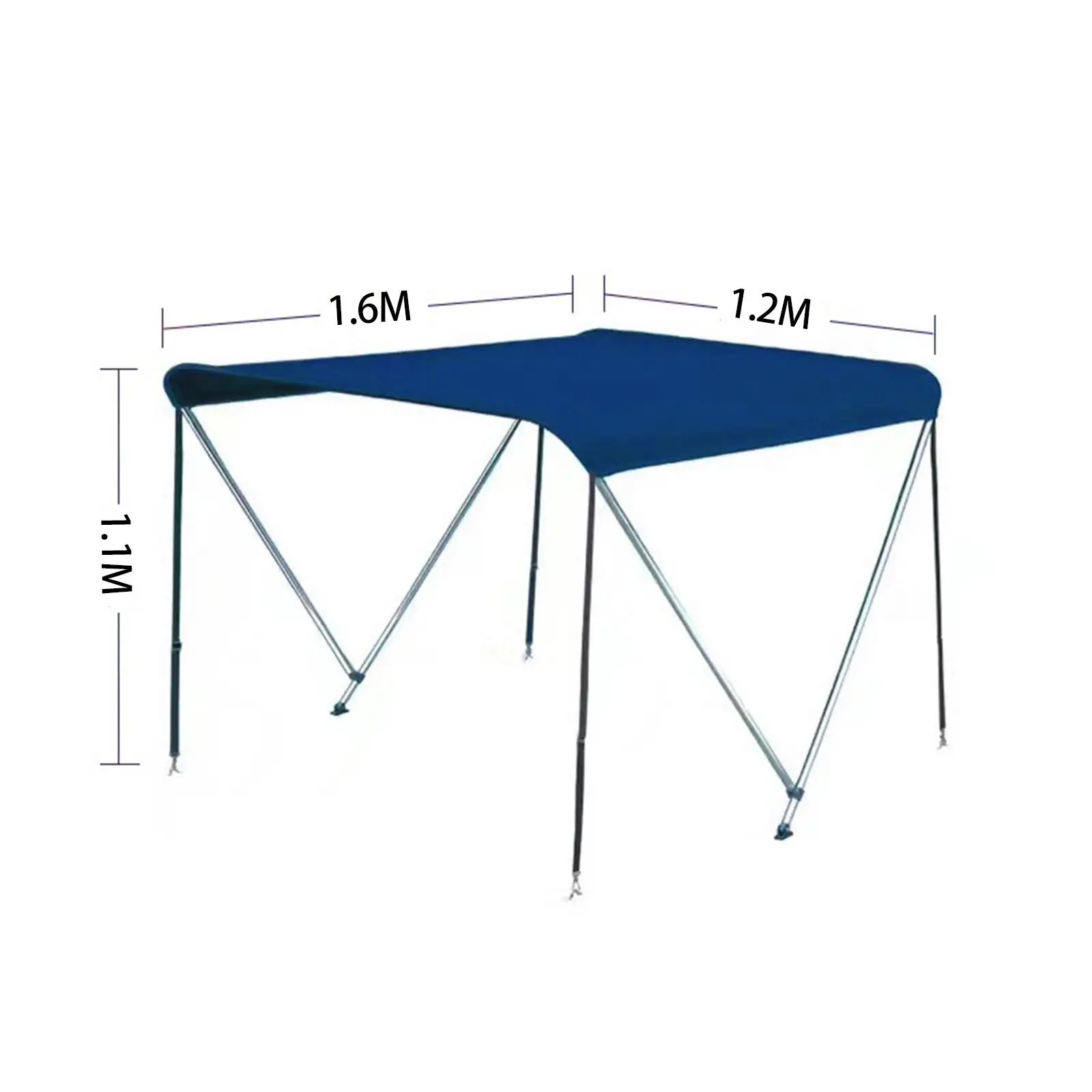 قارب المظلة خيمة قابلة للطي ظلة المأوى مع حزام قابل للتعديل كاياك المظلة للسفينة المطاط زورق الزورق المراكب الشراعية قارب صيد
