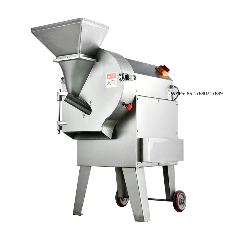 Multifunctional Commercial Automatic Radish Carrot Cucumber Potato Dicer Cutter Onion Dicing Slicing Cutting Machine