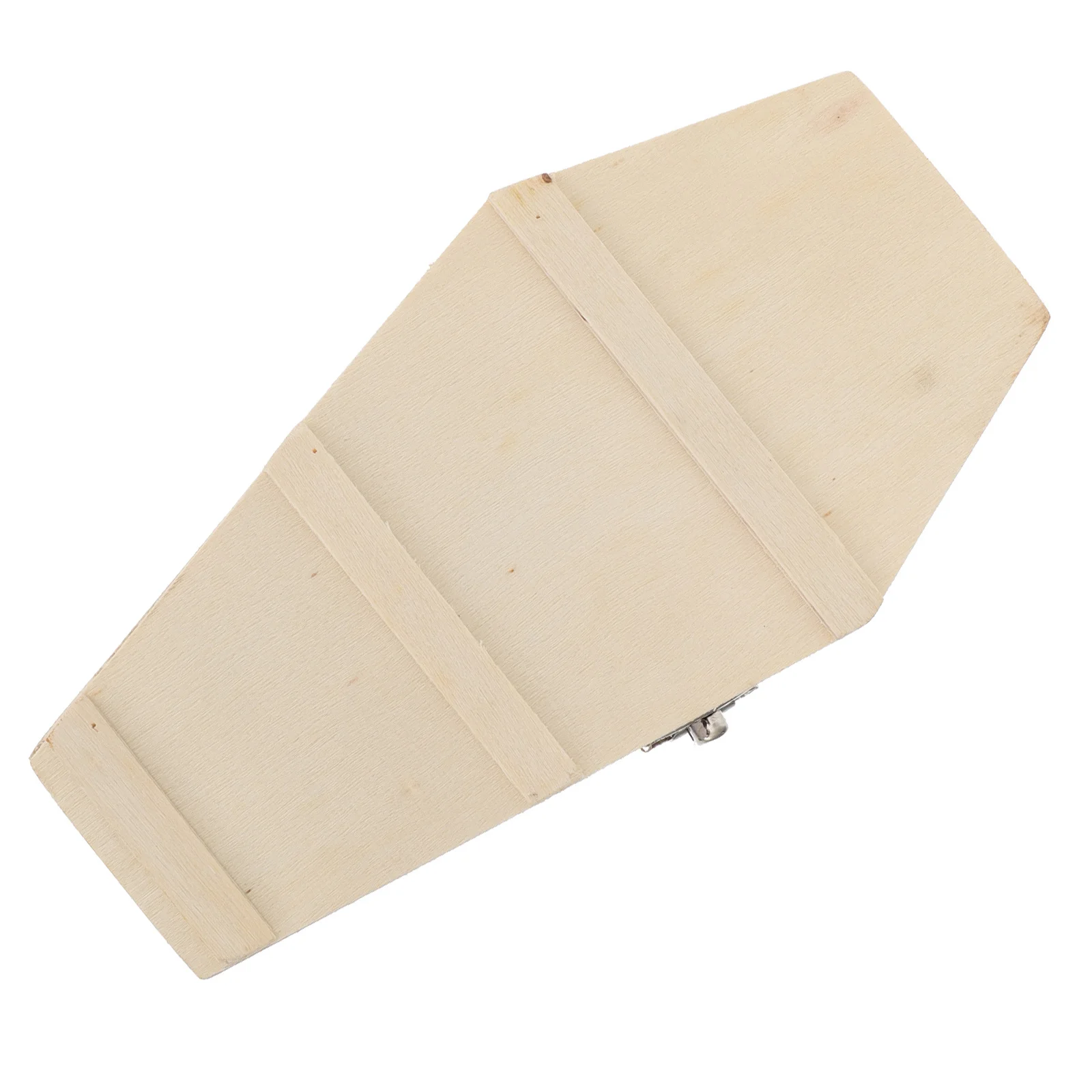 

Wooden Halloween Coffin Storage Box DIY Keepsake Craft Kit Gothic Candy Container Creepy Home Decor Spooky Gift for Party