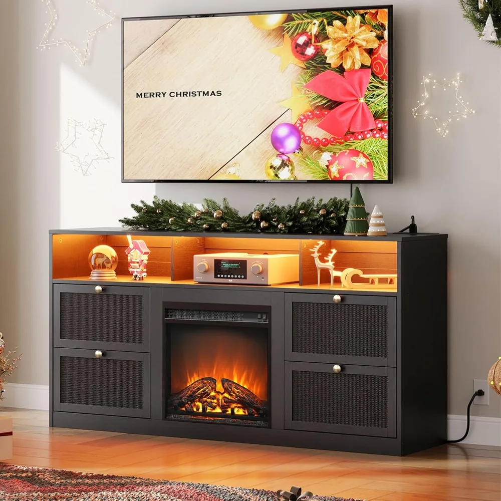 Hoobro Fireplace Tv… - image