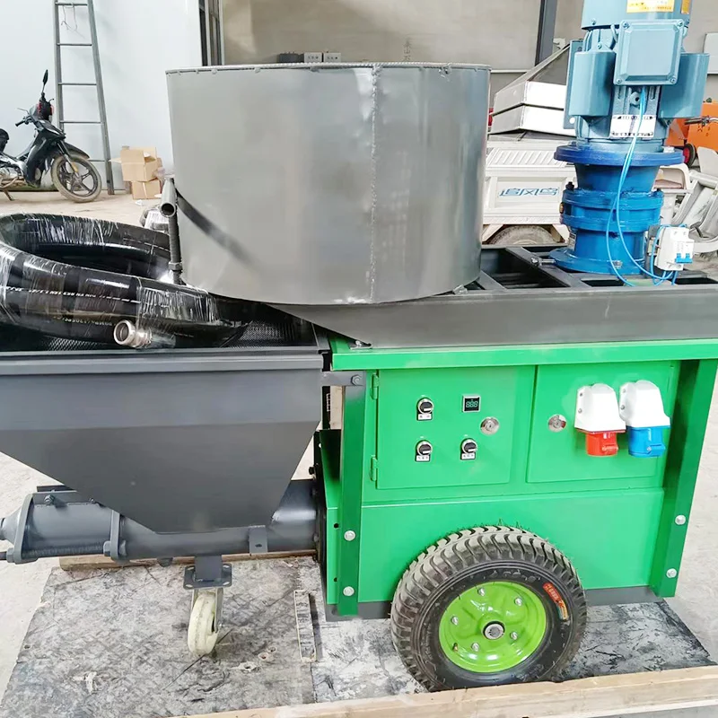 

High Efficiency Plastering Machine for Cement Mortar Silicone Paint Real Stone Coating Customized Industrial Spray System