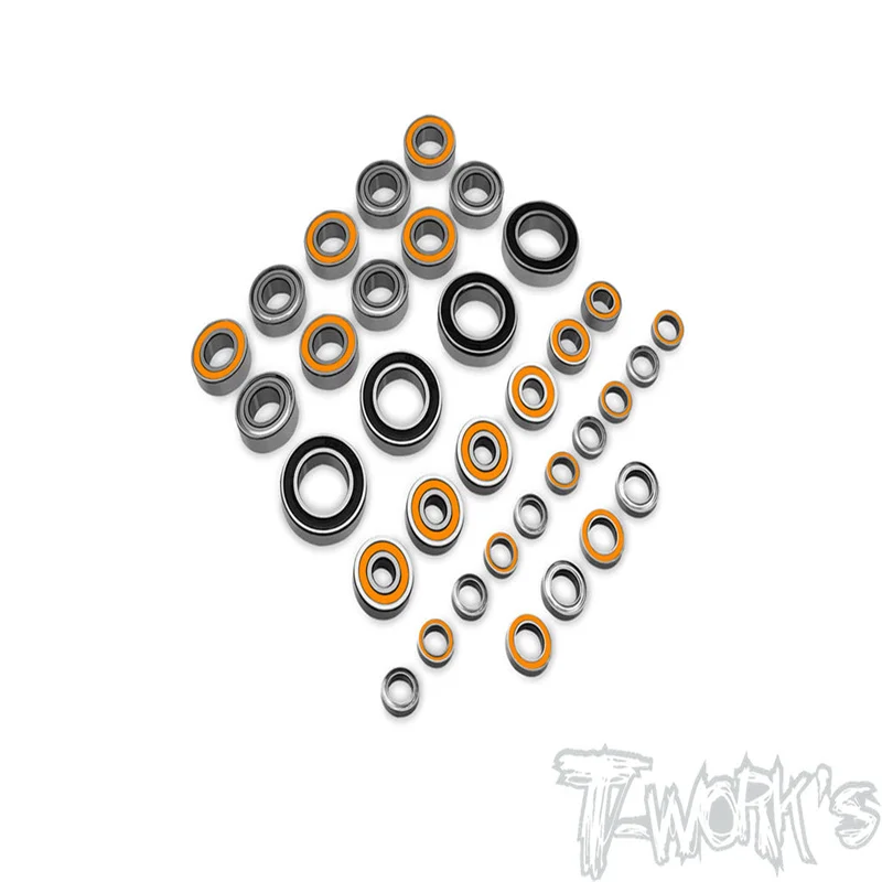 

Original T works BBS-NB482.1 Precision Ball Bearing Set ( For TEKNO NB48 2.1 ) 34pcs.ssional Rc part