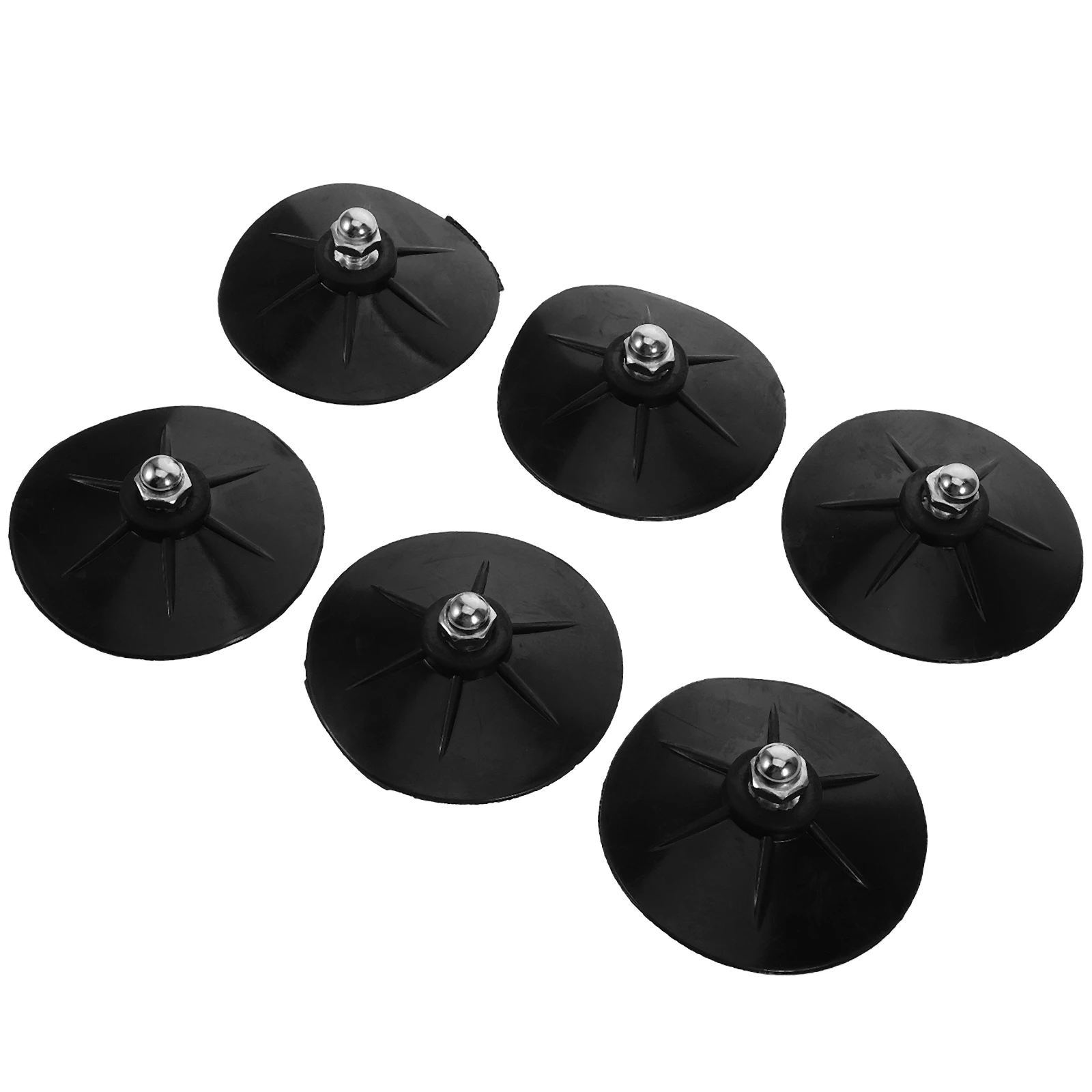 

6pcs Boxing Suction Rubber Suction Cups Cups Heavy Duty Holder Kit Thread Rubber Pads Gym Training Stable Base