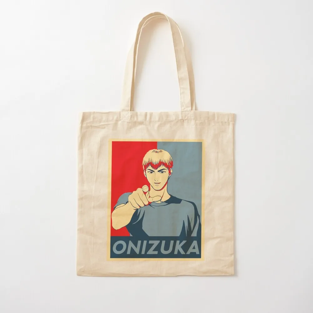 Eikichi Onizuka Tote Bag Women's shopper bag luxury women Canvas bag university shopper