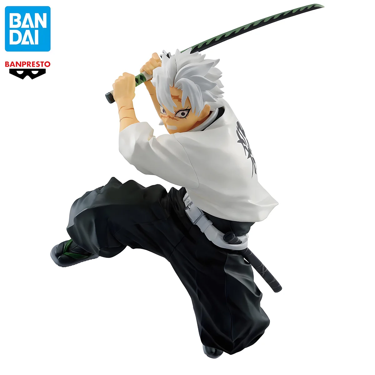 

Bandai оригинальный Demon Slayer вибрационные звезды Shinazugawa Sanemi ПВХ аниме фигурка Коллекционная модель игрушка орнамент детский подарок