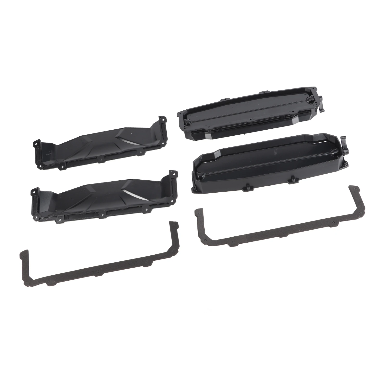 UTV Windshield Vent Assembly With Defog Vents, Replacement Vent Parts For Hard Coated Polycarbonate Windshield