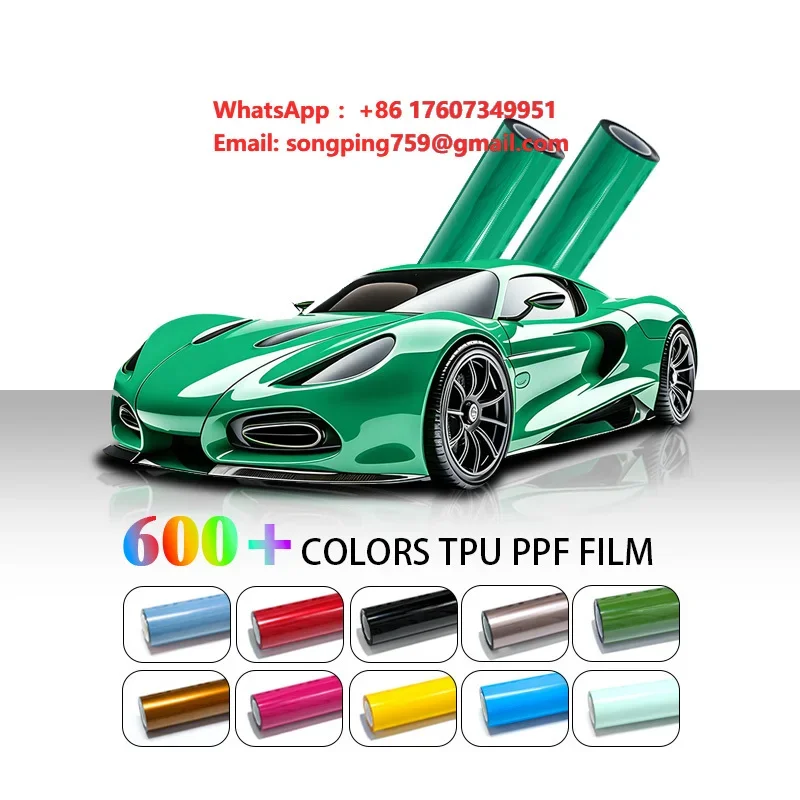 Durable TPU Car Body Film 1.52*15m High Gloss Dustproof Self Healing Anti Yellowing Wholesale
