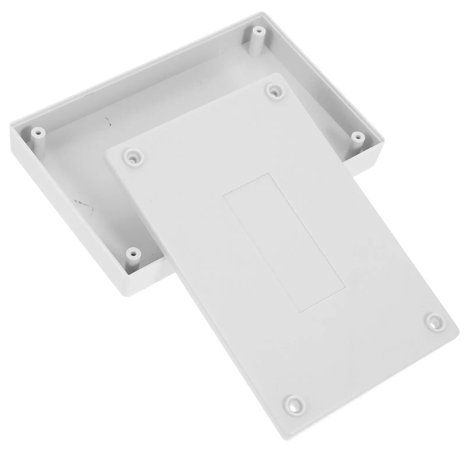 

Small Portable Plastic Project Box Secret Compartment Junction Box Hidden Storage Safe for Money Electronics Outdoor Waterproof