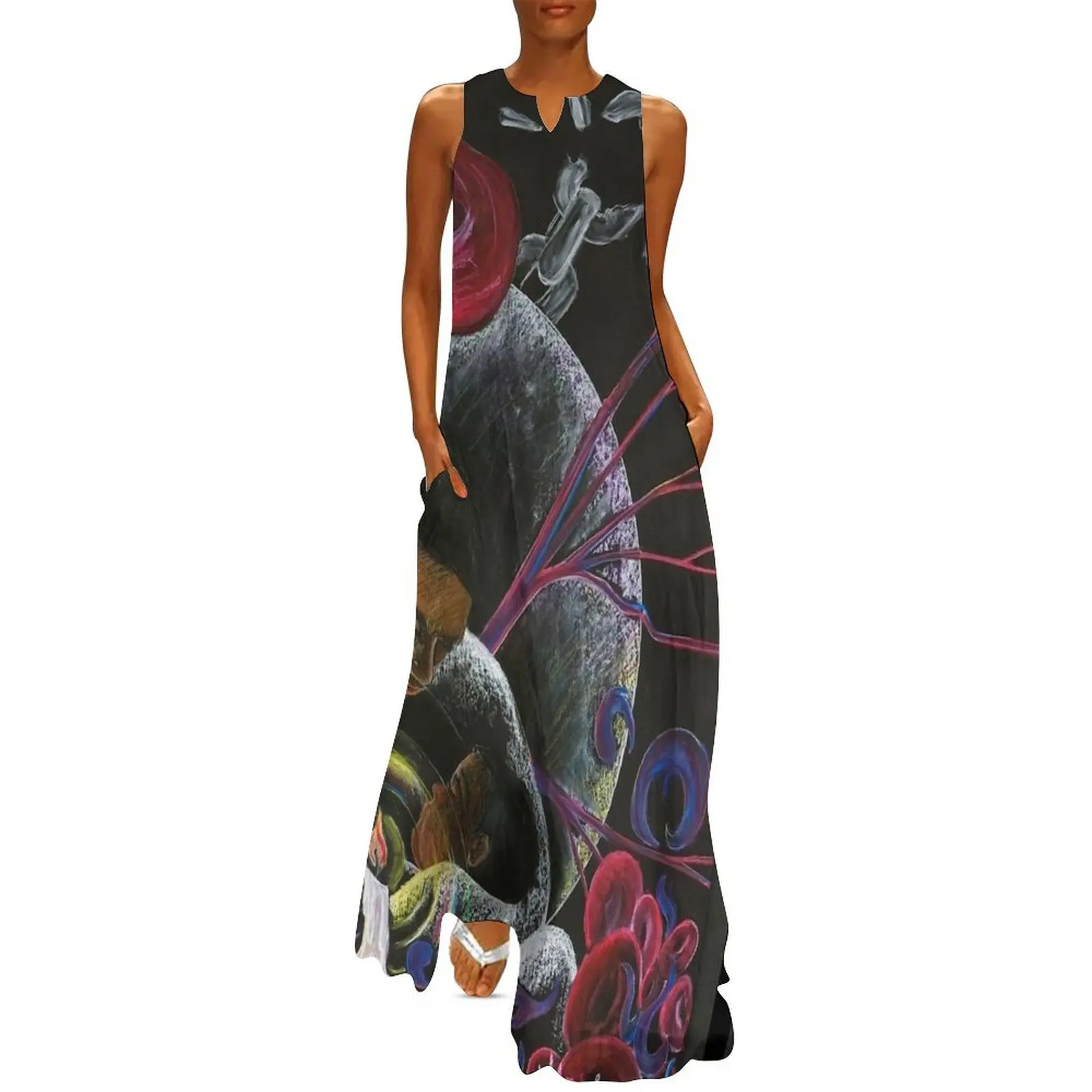 Sickle Cell Pain Awareness - Need Not Suffer Alone Long Dress summer dress daily dresses for women 2025