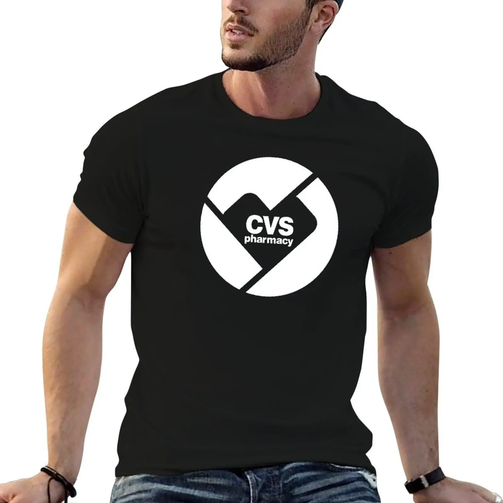 CVS HEALTH T-Shirt summer shirt anime clothes luxury clothes men