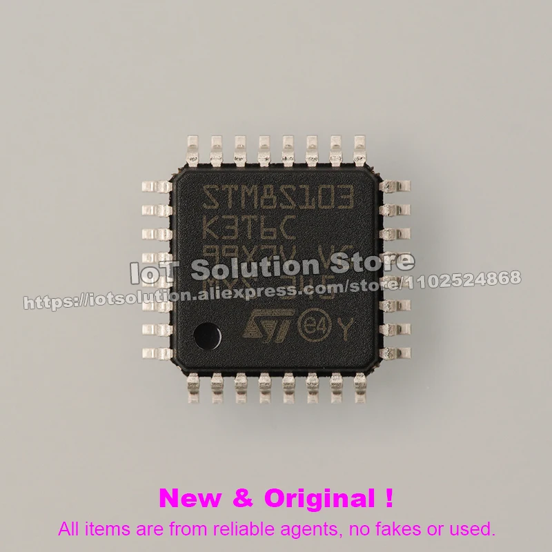 STM8S103K3T6C LQFP-32, STM8S103K3T6CTR, 7x7x1.4mm
