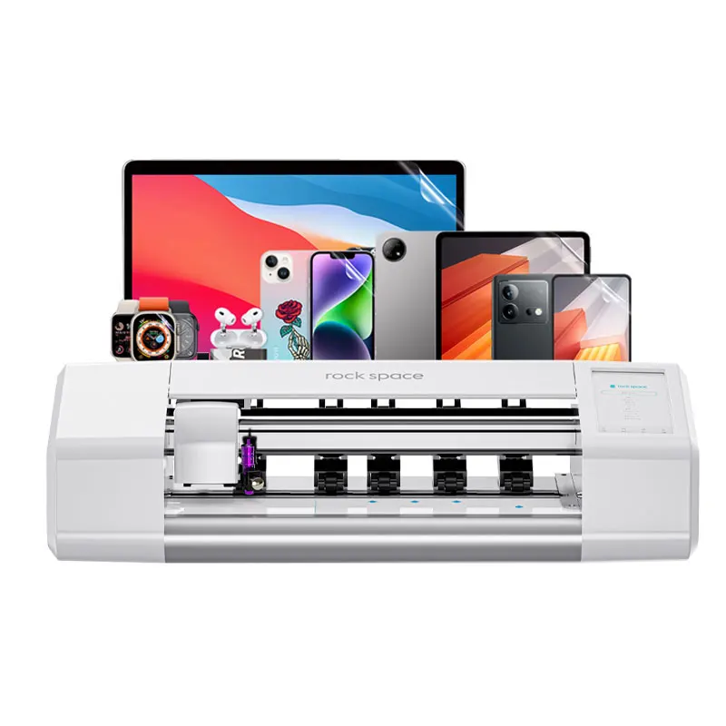 

ROCK SPACE Smart Screen Protector Film Cutting Machine Back Sticker Mobile Skin Cutting Machine Plotter