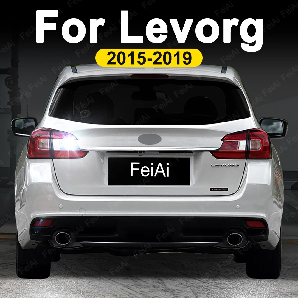 LED Reverse Lights For Subaru Levorg 2015 2016 2017 2018 2019 Accessories Car Reversing Light Backup Bulbs Super Britght LED