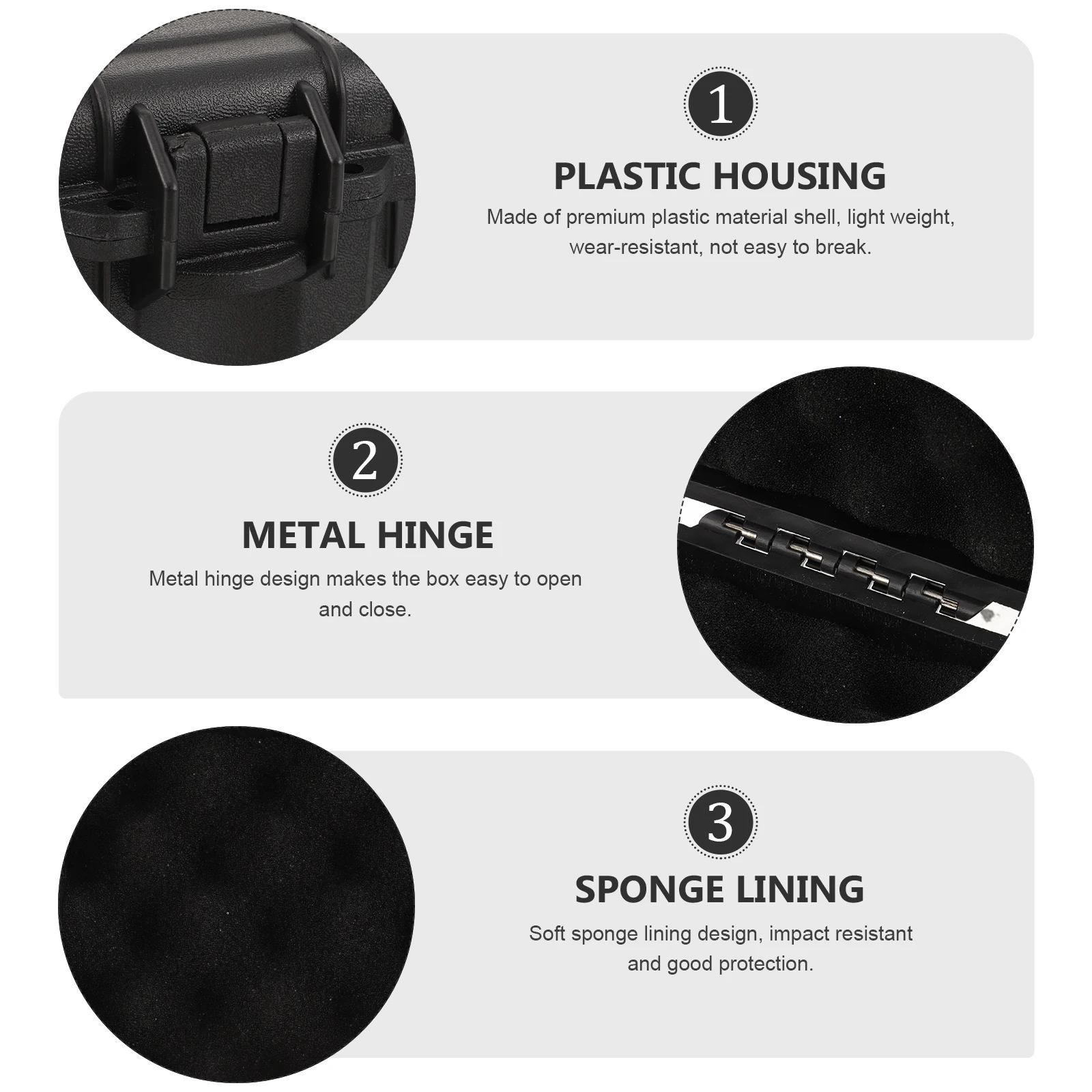 

Thickened Protective Tools Storage Large Capacity Organizer Portable With Handle Multi-Function Hardware Accessories Jewelry