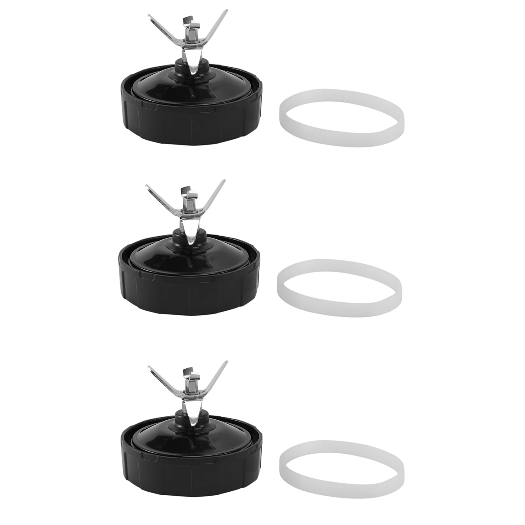 【Must-Haves】7 قطع غيار شفرة مستخرج الزعانف للعصارة لـ Nutri Ninja Auto IQ BL482 BL642 BL642 BL2013 (9 قطع / مجموعة)