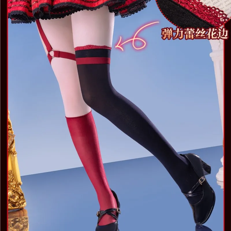 مشروع Sekai Pjsk لعب الأدوار حفلة معرض كوميدي لطيف زي رائجة البيع لوليتا الأحمر زي الهالوين التأثيري عيد الميلاد