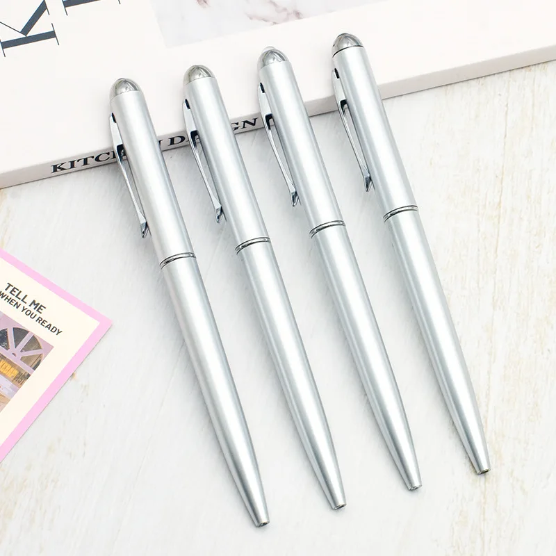 Multifunctional LED Light Round Pencil UV Invisible UV Lamp Pen Money Detector Pen LED Electronic Purple Light Invisible Pen