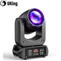 U’King 150W Beam Moving Head Lights 18Prism 8Gobo Stage Light DMX DJ Light For Wedding Church Party KTV Disco Dj Bar