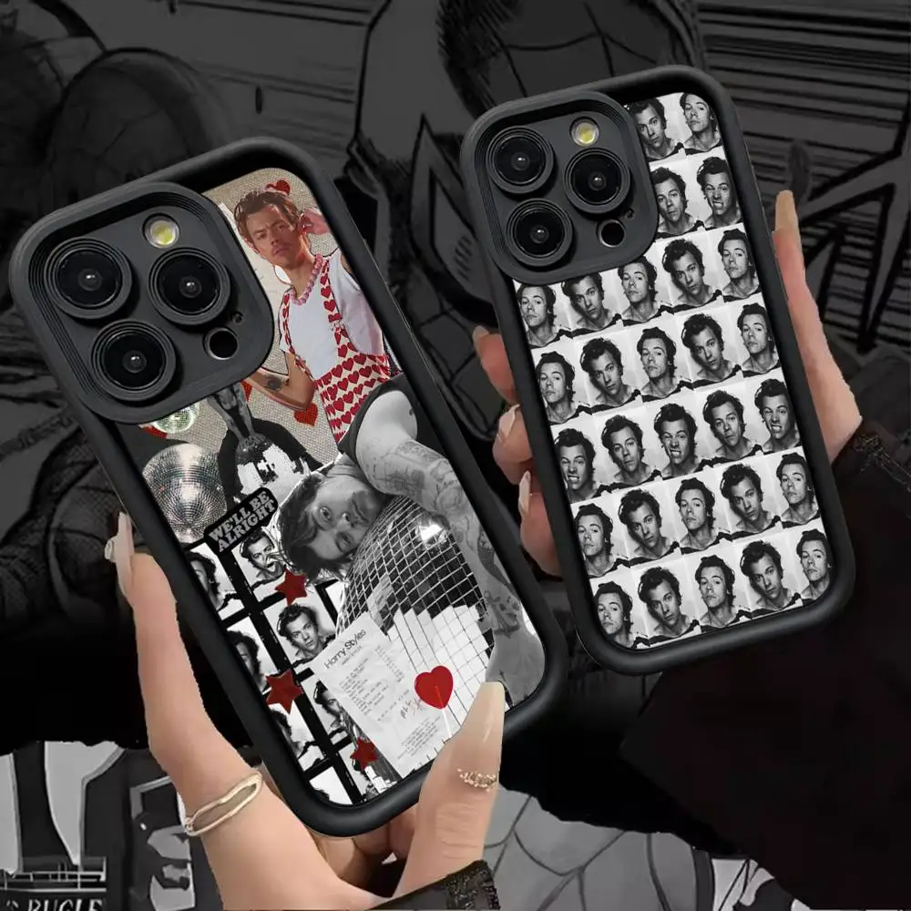 H-Harrys Music Styles For IPhone 17 15 13 12 11 14 Pro Max X XR XS 16 Plus Shockproof Candy Back Cover