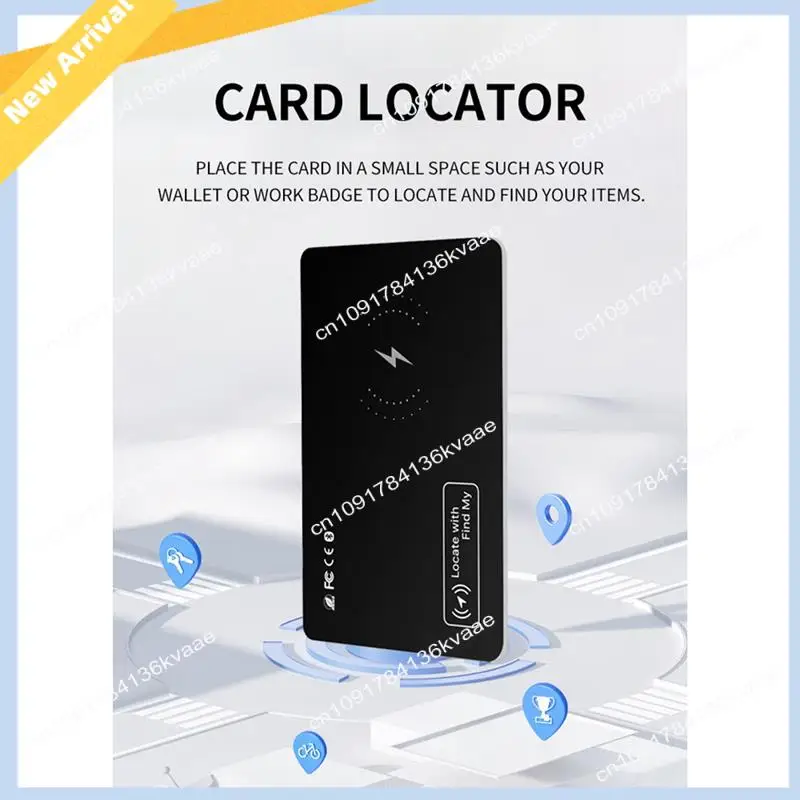 M01K Anti-Loss Location Tracking Card Ultra-Thin Wireless Tracker Card Support Wireless Charging