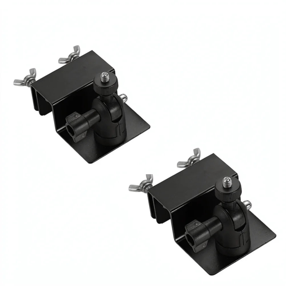 Adjustable Outdoor Surveillance Bracket For Security Camera Solar Panel Aluminum Alloy Gutter Fence Mount No Hole Stand