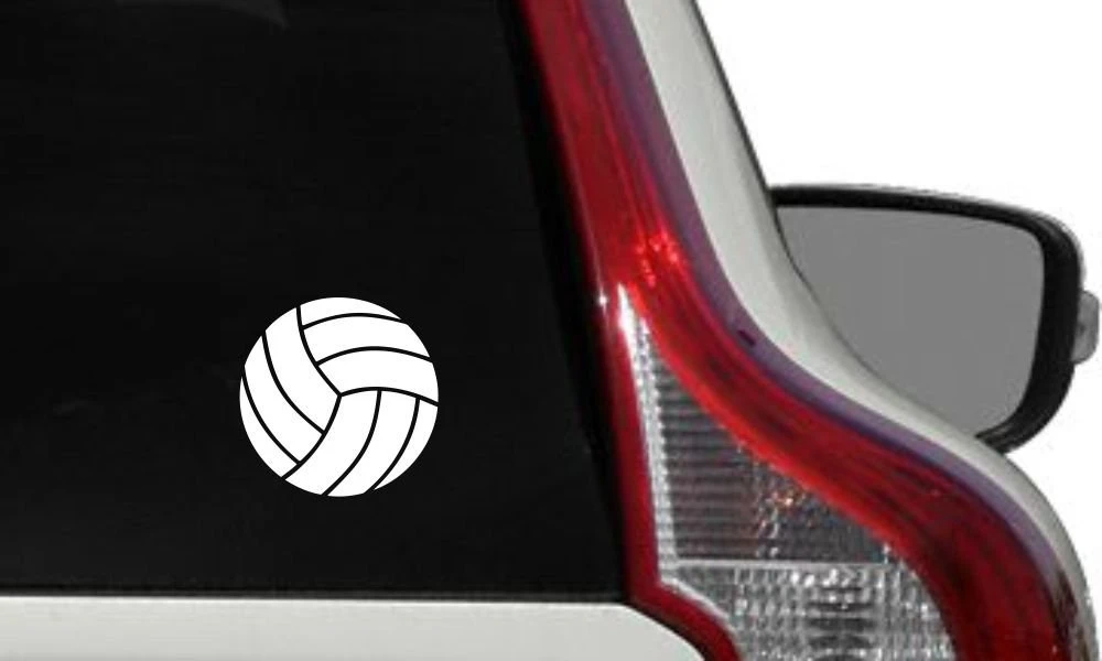 

For Volleyball Ball Car Vinyl Sticker Decal Bumper Auto Cars Trucks Windshield Custom Walls Windows Ipad Macbook Laptop
