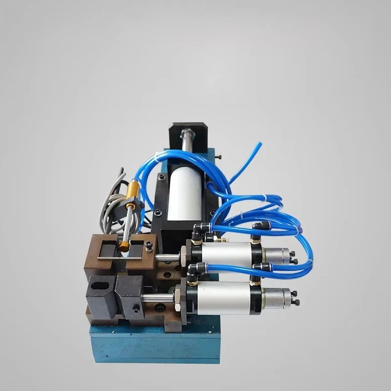 Máquina peladora de cables neumática semiautomática CHKJ-2025NEWXC-305 para 0-8mm con almohadilla para pies