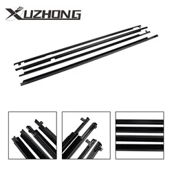 75710-0R020 4Pcs Car Window Weatherstrip Sweep Moulding Felts Outside Window Moulding Weather Strip For Toyota RAV4 2006-2008