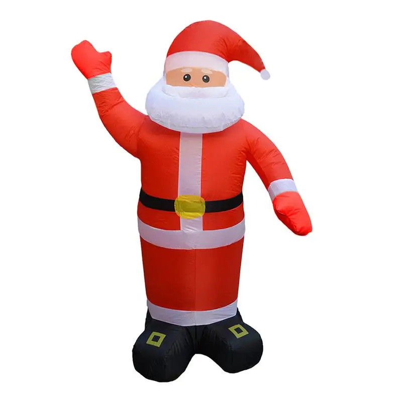 Oxford Fabric Fab Chirstmas Inflatable Toys Santa Claus Gifts New Year Party Outdoor Decoration Garden Home Yard Decoration