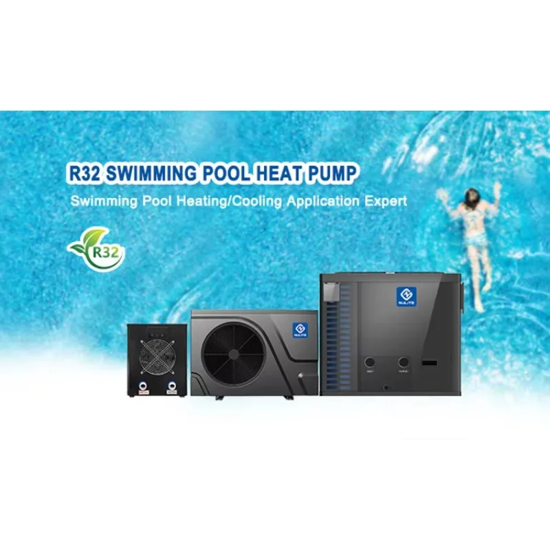 Full DC Inverter Wifi R32 28kw 32kw 38kw 42kw Pool Heat Pumps Swimming Pool Heater Pump Air To Water Swim Pool Heat Pump