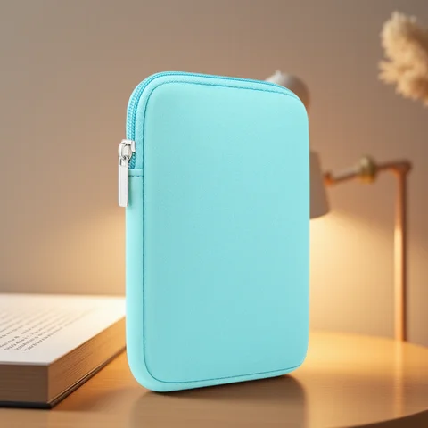 D7 Ereader Case para Kindle Paperwhite, manga macia, saco de zíper estéreo, 11ª geração, 6,8 ", 2021