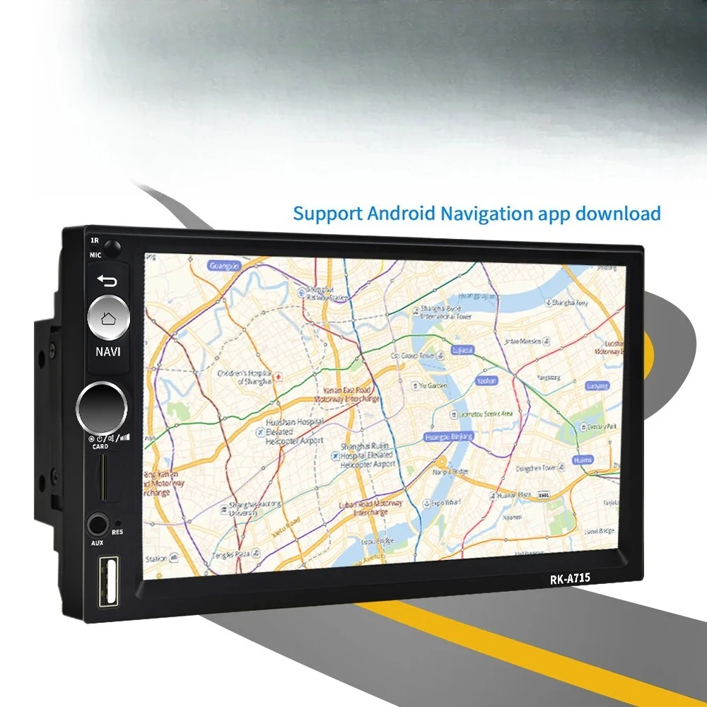 Podofo 2+64GB Android Car Radio Stereo 2 Din 7