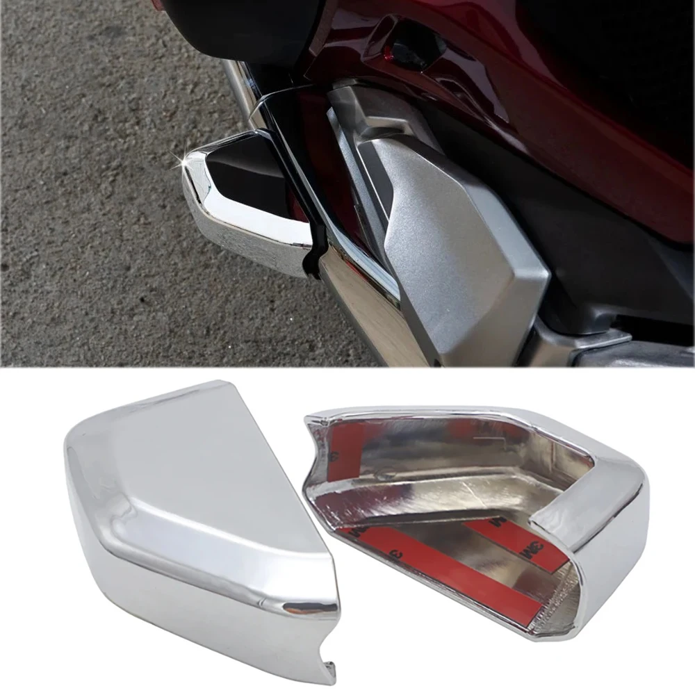 

For Honda Gold Wing Goldwing GL1800 GL1800 2018-2024 Saddlebag Guard Cover Chrome Trim Motorcycle Accessories