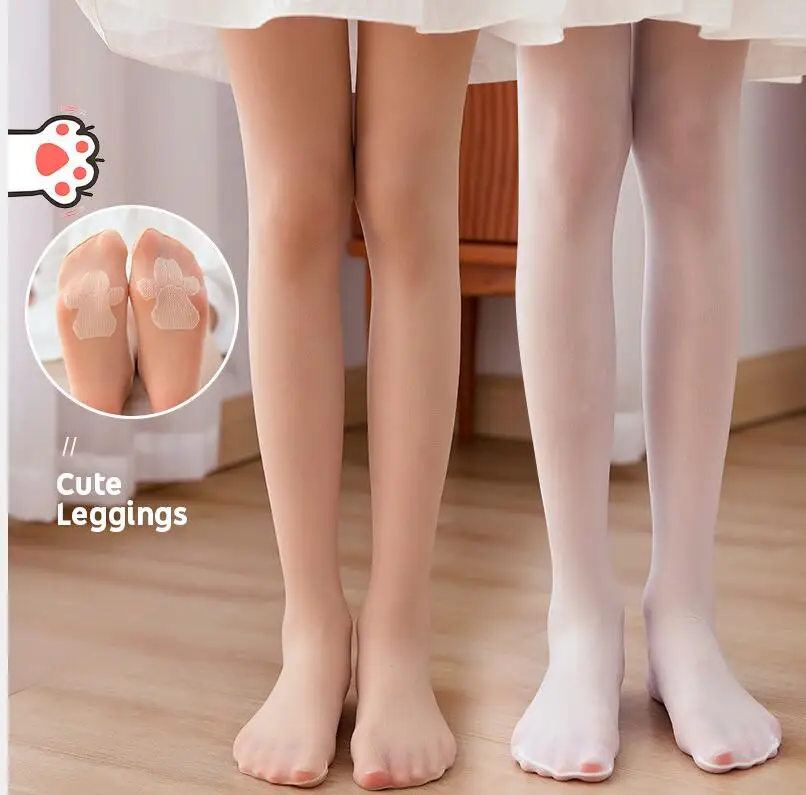 

Ballet Tights for Girls Summer Super-thin Dance Stockings School Teenage Kids Leggings Anti-slip Children Pantyhose 3-12 Years