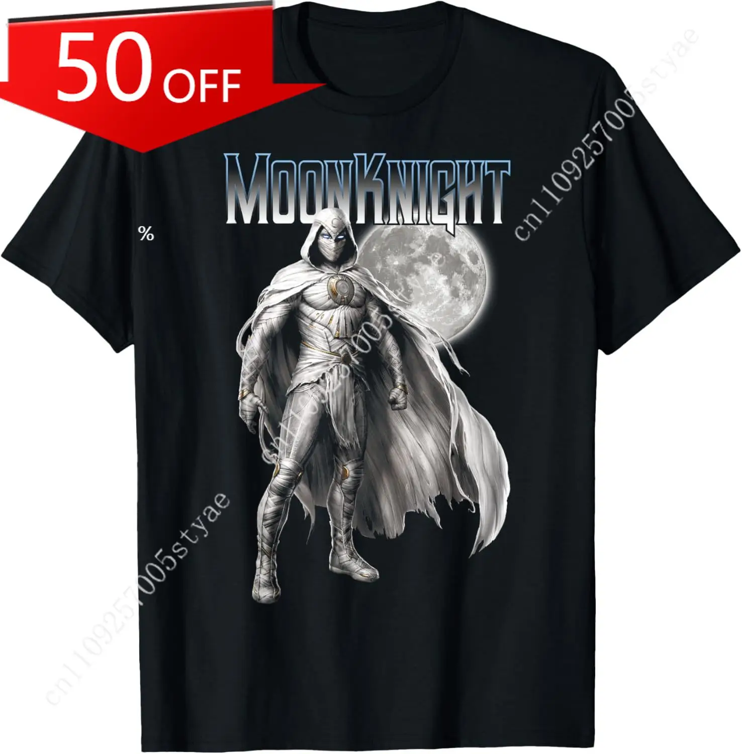 

Marvel Moon Knight Profile Poster T-Shirt