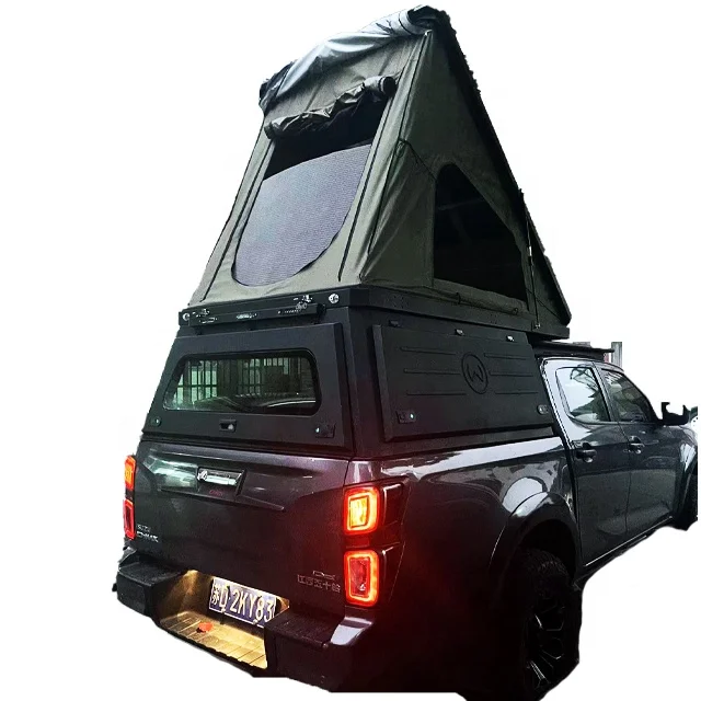 Off-Road Truck Accessories Aluminum Alloy Tent Bed Cover Canopy With  For Every Pickups   Top  