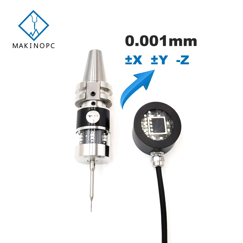 

Makinopc MDP40 Infrared Transmission Touch Probe Inspection Probing System For Lathes CNC Machining Centres
