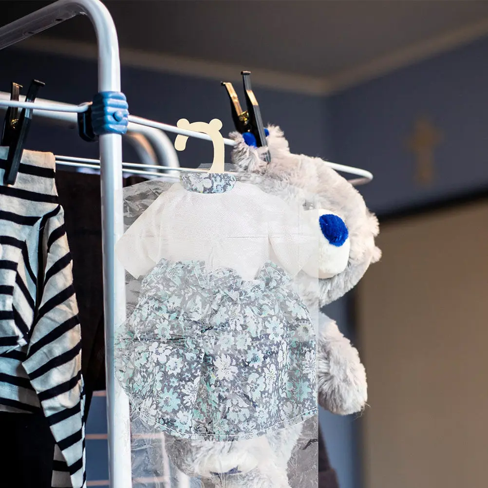 

40 шт. утолщенных пластиковых чехлов для одежды, мешки для хранения одежды для подвесных шкафов, защитные чехлы от пыли для путешествий