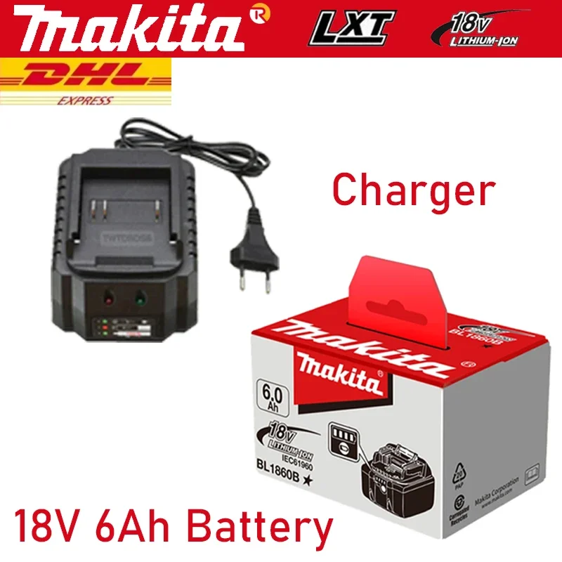 

Makita 18v Battery，100% Authentic original product 6000mAh ,For Makita BL1815, BL1830, BL1840, BL1850, BL1860,Power Battery