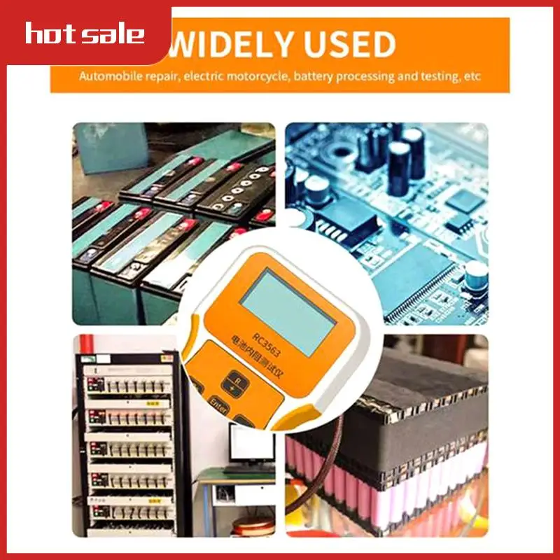 

A52I-RC3563 18650, тестер внутреннего сопротивления напряжения батареи, высокоточный тестер батареи из тритий, литий-железо-фосфатного типа