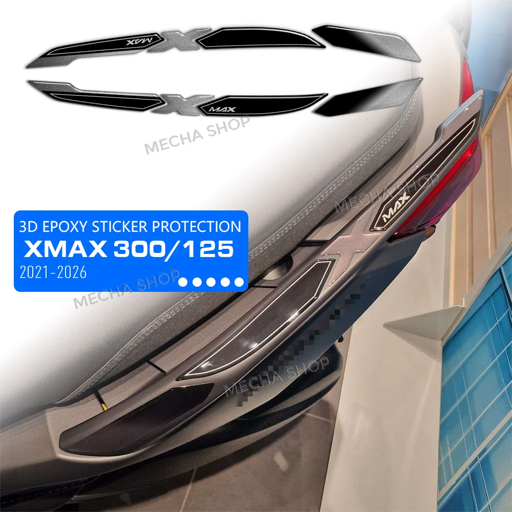 

3D Epoxy Resin Sticker Protection Kit For XMAX300 X MAX 125 2023 2024 2025 2026
