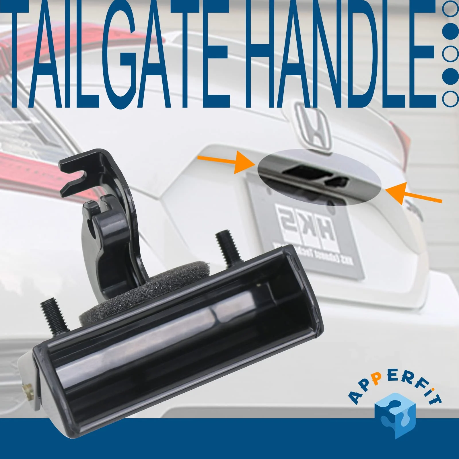 74810-S6A-003 74810S6A003 Tailgate Handle for Honda Fit Civic Hatchback 2002-2020