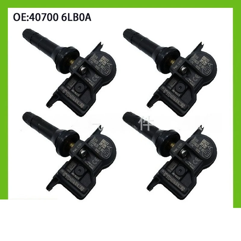 

407006LB0A PMV-E101 1/4pcs TPMS Tire Pressure Monitor Sensor for Nissan Sylphy For 2021 2022 2023 NISSAN KICKS Sentra Versa