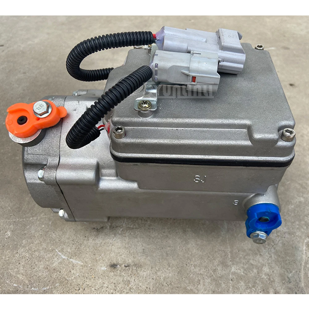 Car Air Conditioning Compressor 12v48v72v Electric Vehicle Compressor Scroll Electric Split Compressor Auto Repair