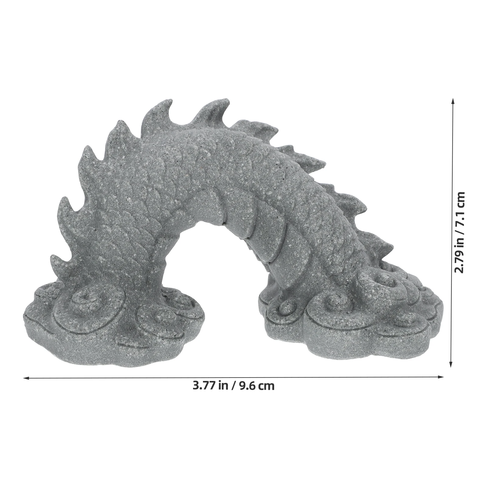

1 Set Resin Dragon Statue Sandstone Style Decorative Ornament For Home Office Tea Pet Tabletop Gift Chinese Dragon Sculpture