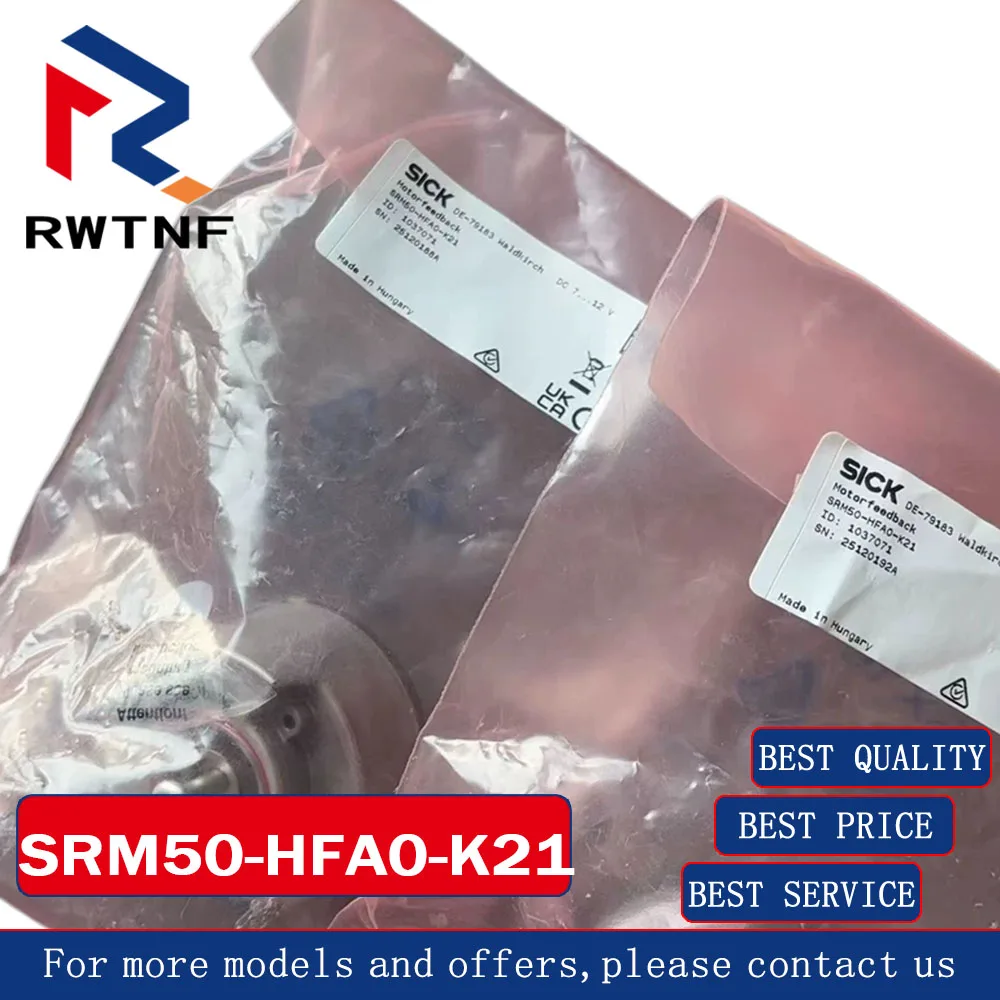 Brand New Genuine SRM50-HFA0-K21 SICK Servo feedback encoder Order number 1037831, 100% Original Warehouse Stock