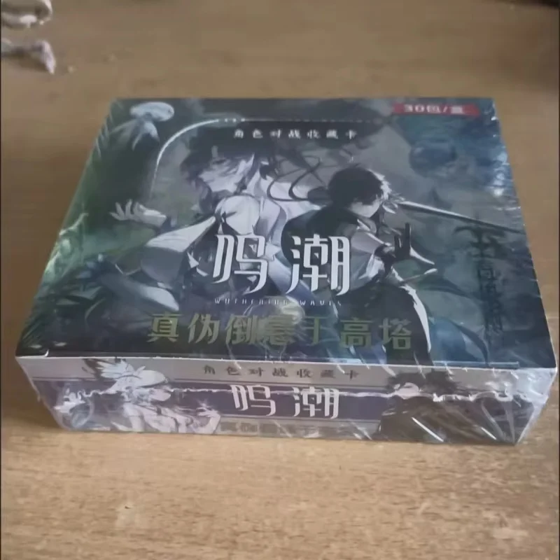 Hot The Authenticity Of The Mingchao Card Is Hanging Upside Down In The Tower Collection Card Gifts Random Packaging Card Box