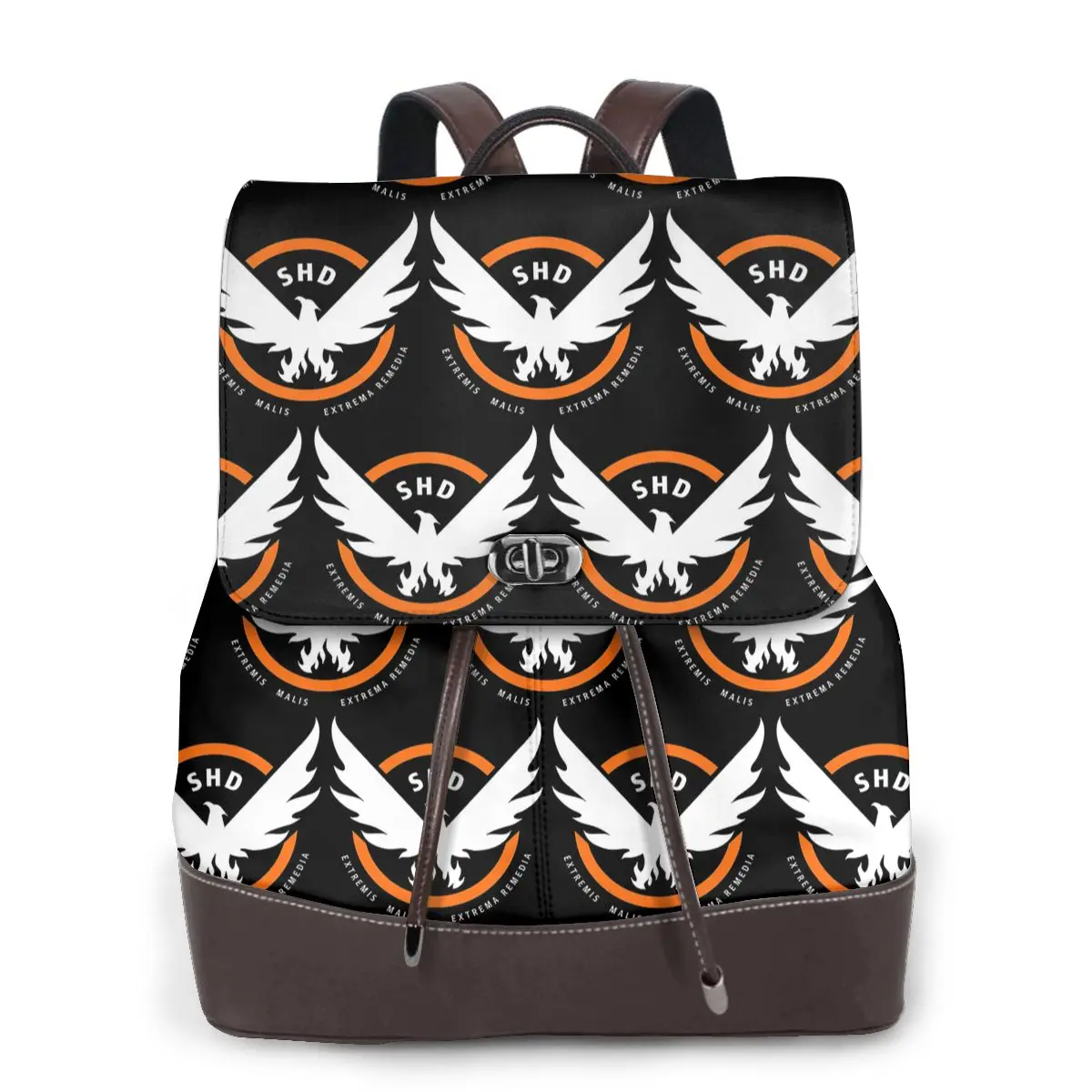 Game Tom Clancys The Division SHD Seal Bookbag School Student Bags Hiking Travel Daypack for Women Fashion Derma Backpack